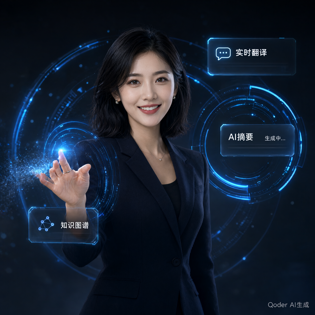 Rovin AI 数字人虚拟形象示例